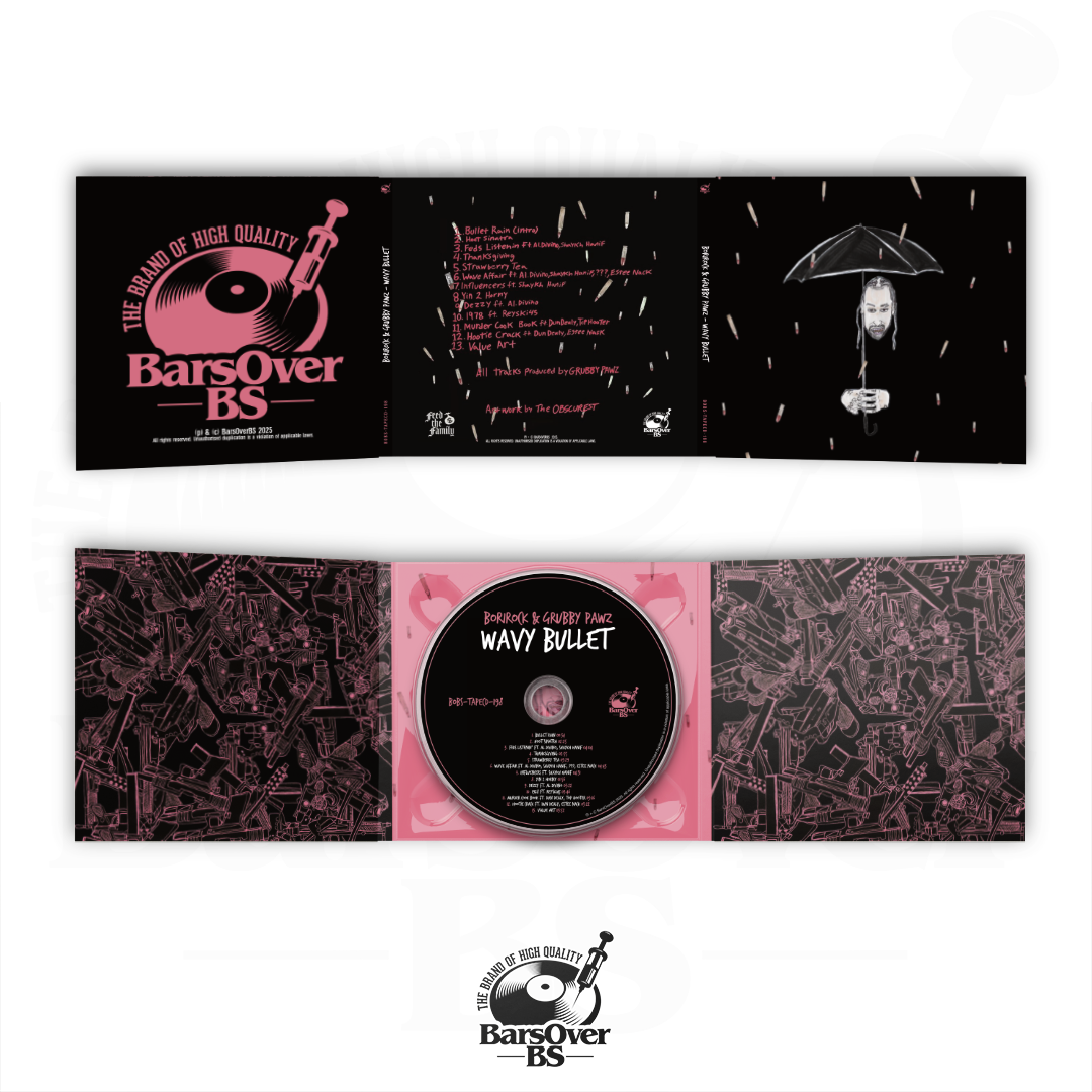 BoriRock x Grubby Pawz - Wavy Bullet (Digipak CD With Obi Strip) (Glass Mastered)