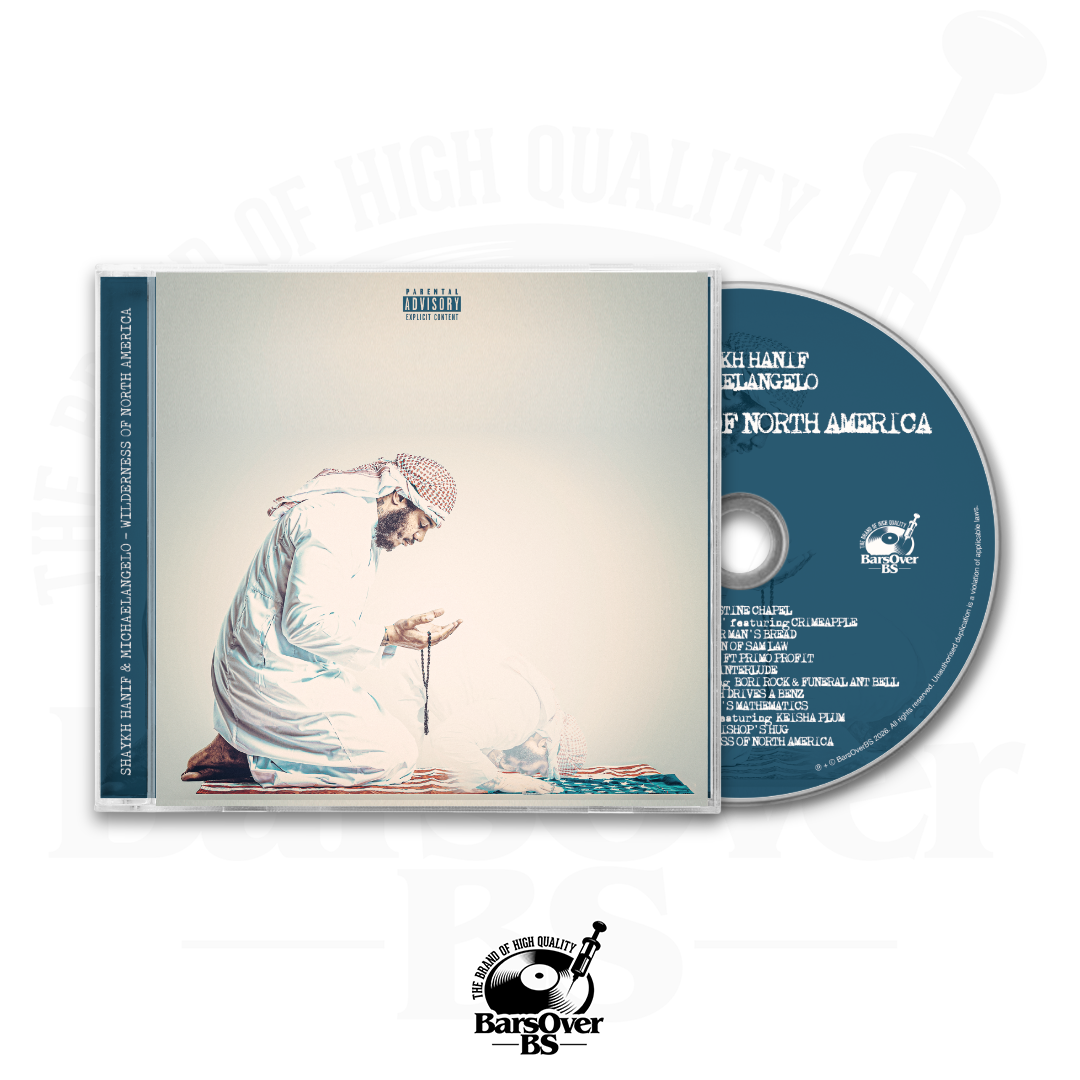 Shaykh Hanif x Michaelangelo - Wilderness Of North America (Jewel Case CD) (Glass Mastered CD) (Main Cover)