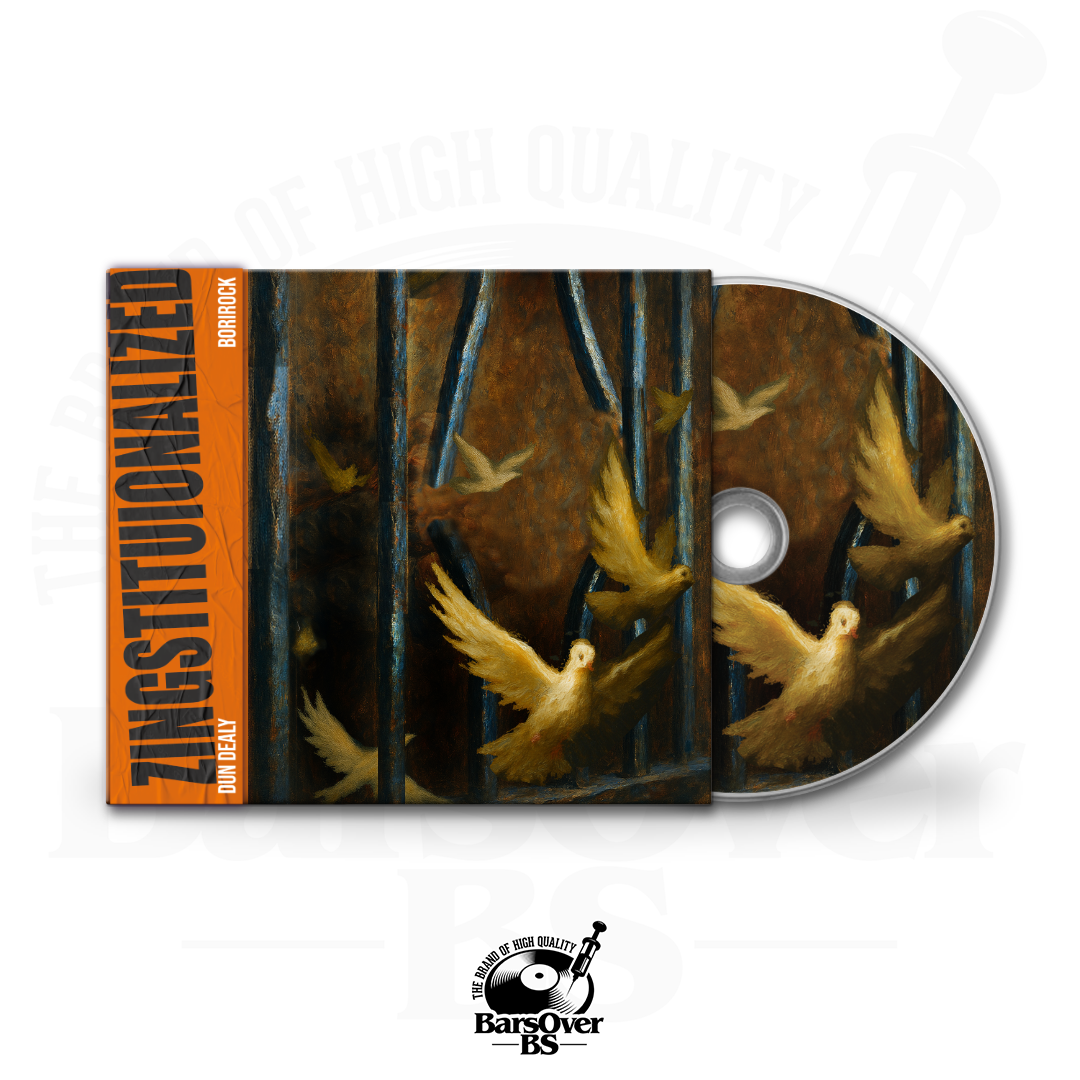 BoriRock x Dun Dealy - Zingstitutionalized (Alternate Cover 2) (Digipak CD With Obi Strip)