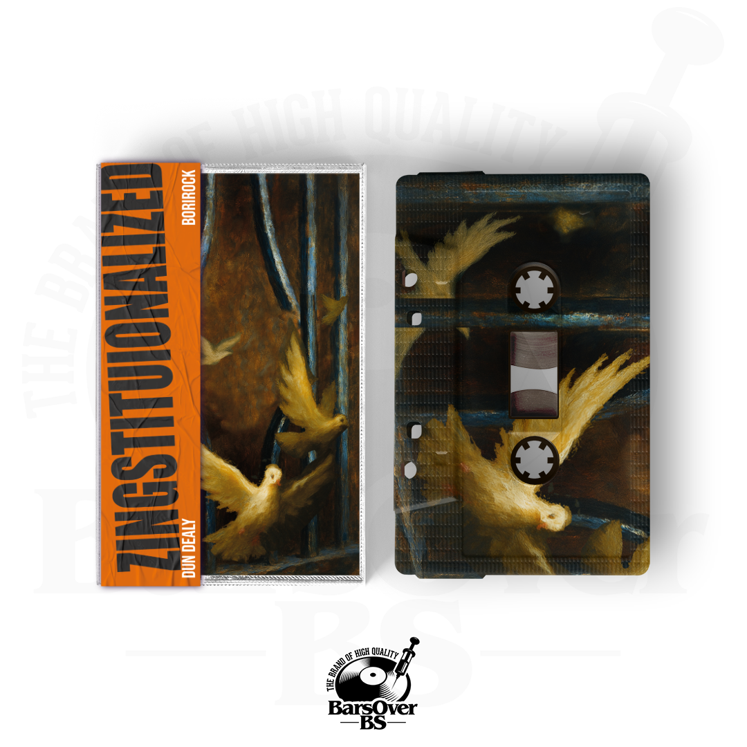 BoriRock x Dun Dealy - Zingstitutionalized (Alternate Cover 2) (Cassette Tape With Obi Strip)