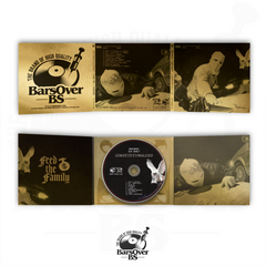 BoriRock x Dun Dealy - Zingstitutionalized (Main Cover) (BarsOverBS Gold Digipak CD) (ONE PER PERSON)