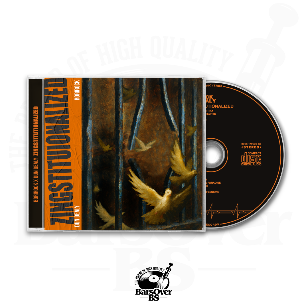 BoriRock x Dun Dealy - Zingstitutionalized (Alternate Cover 2) (Jewel Case CD)