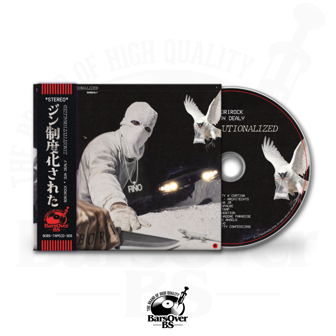 BoriRock x Dun Dealy - Zingstitutionalized (Main Cover) (Digipak CD With Obi Strip)