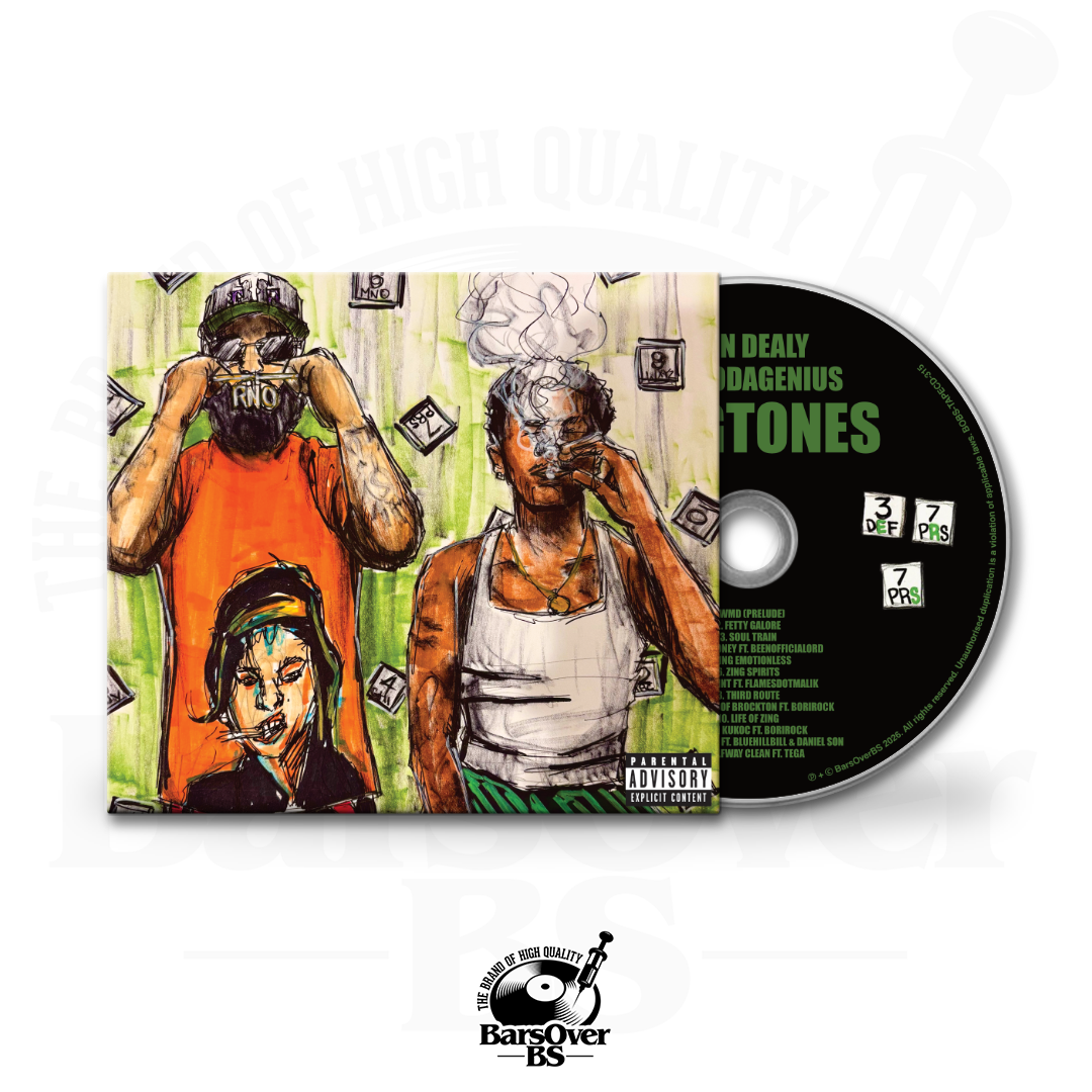 Dun Dealy x DeevoDaGenius - ZingTones (Alternate Cover 2) (CD & Tape Bundle) (Only For Sale For 10 Minutes) (No Promos)