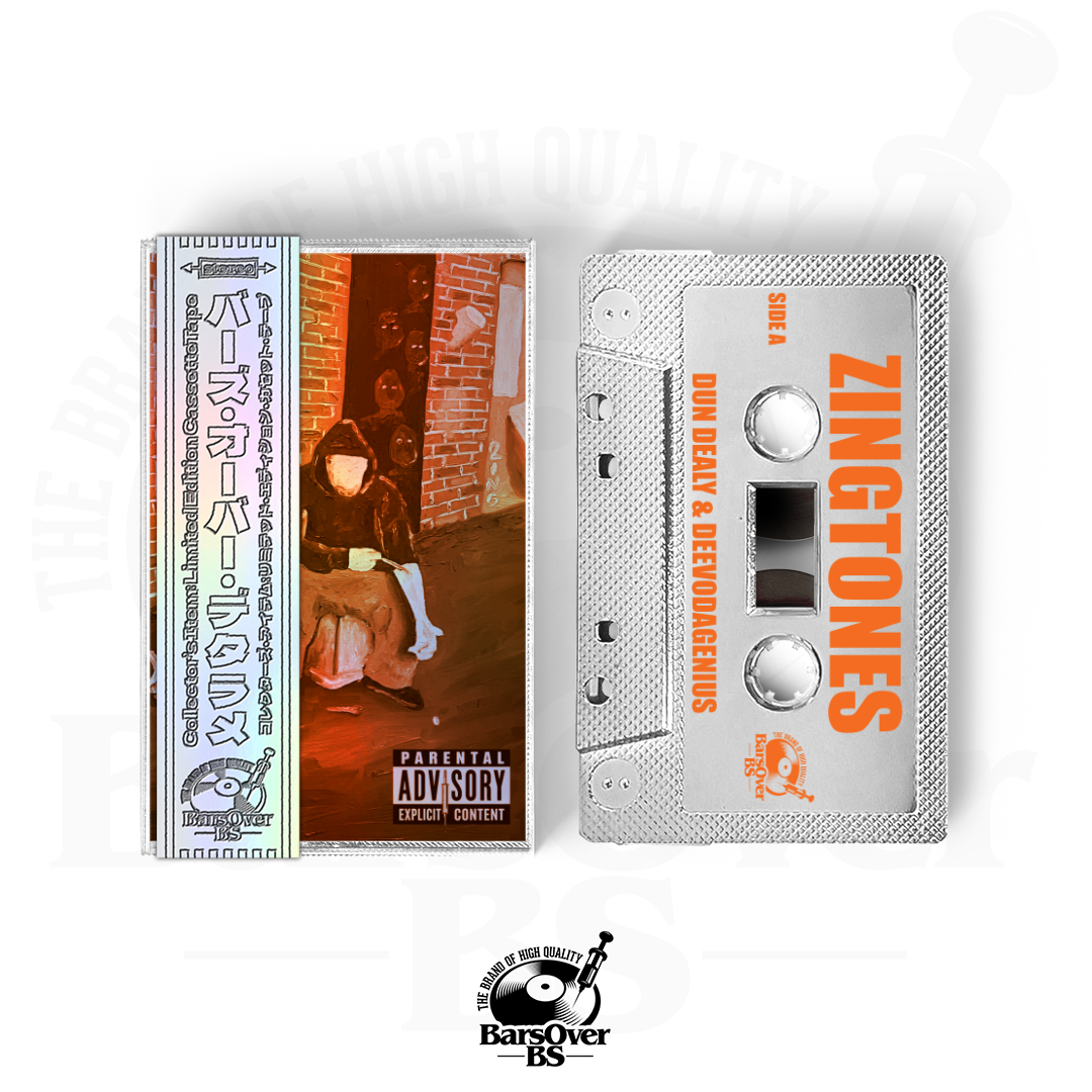 Dun Dealy x DeevoDaGenius - ZingTones (Main Cover) (BarsOverBS HolographicTape) (ONE PER PERSON)