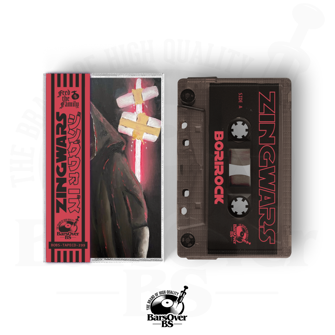 BoriRock - Zing Wars (Main Cover) (Cassette Tape With Obi Strip) (Chase The Chase Tapes!)