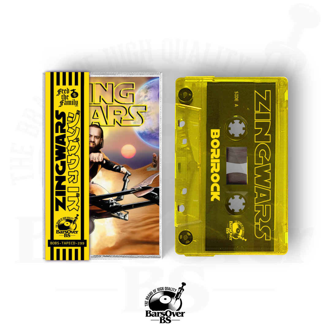 BoriRock - Zing Wars (Alternate Cover) (Cassette Tape With Obi Strip) (Chase The Chase Tapes!)