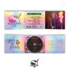 BoriRock - Zing Wars (Main Cover) (BarsOverBS Holographic Digipak CD) (Chase The Chase CD's!) (ONE PER PERSON)