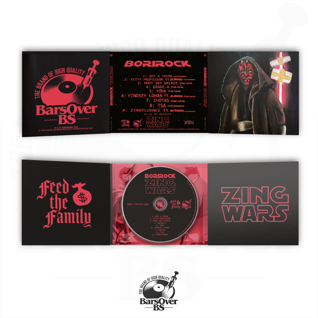 BoriRock - Zing Wars (Main Cover) (Digipak CD With Obi Strip) (Chase The Chase CD's!)
