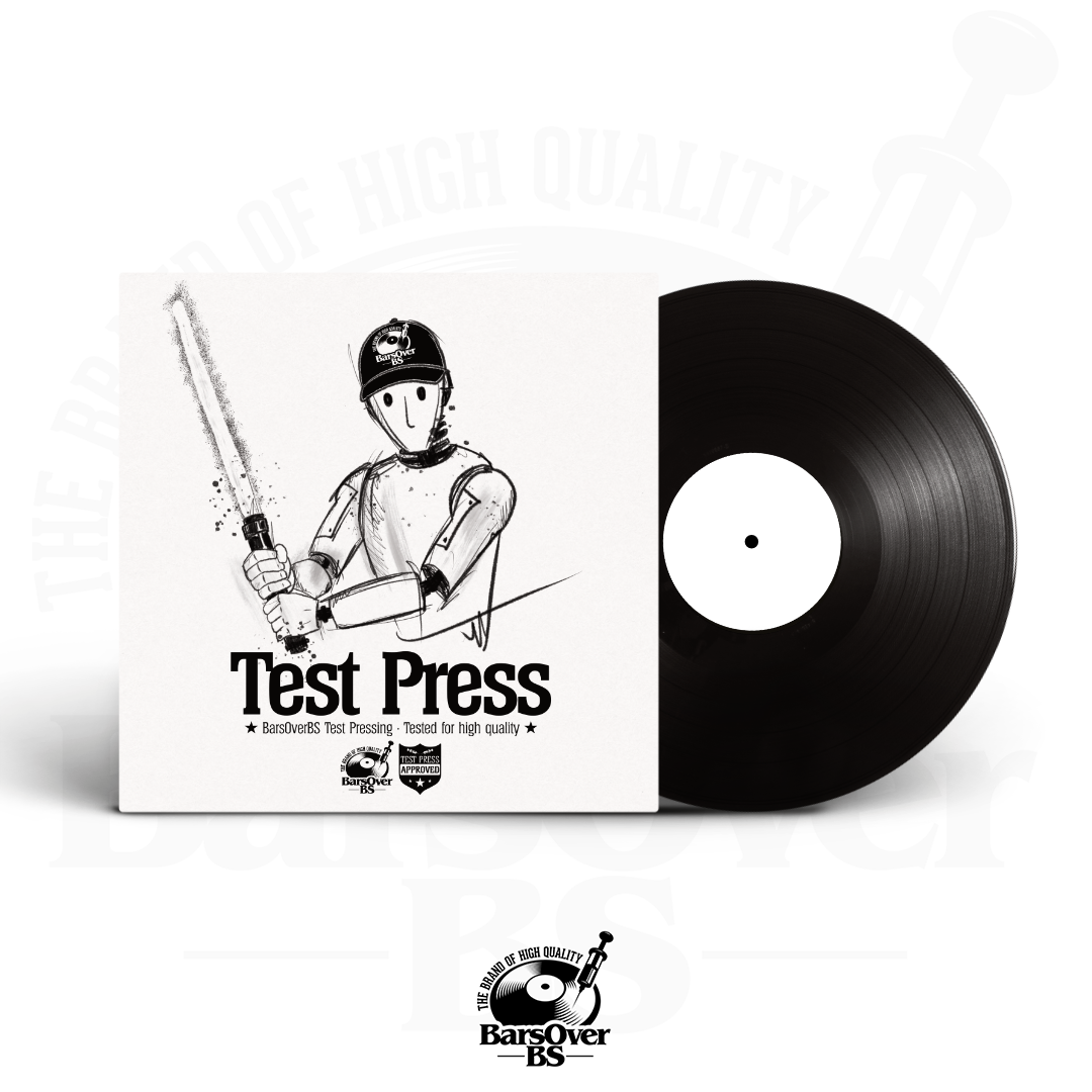 BoriRock - Zing Wars (BarsOverBS Toby The Test Press Guy Vinyl) (Buck 50 Series Vinyl) (Shipped Outside Jacket)(ONE PER PERSON/HOUSEHOLD)