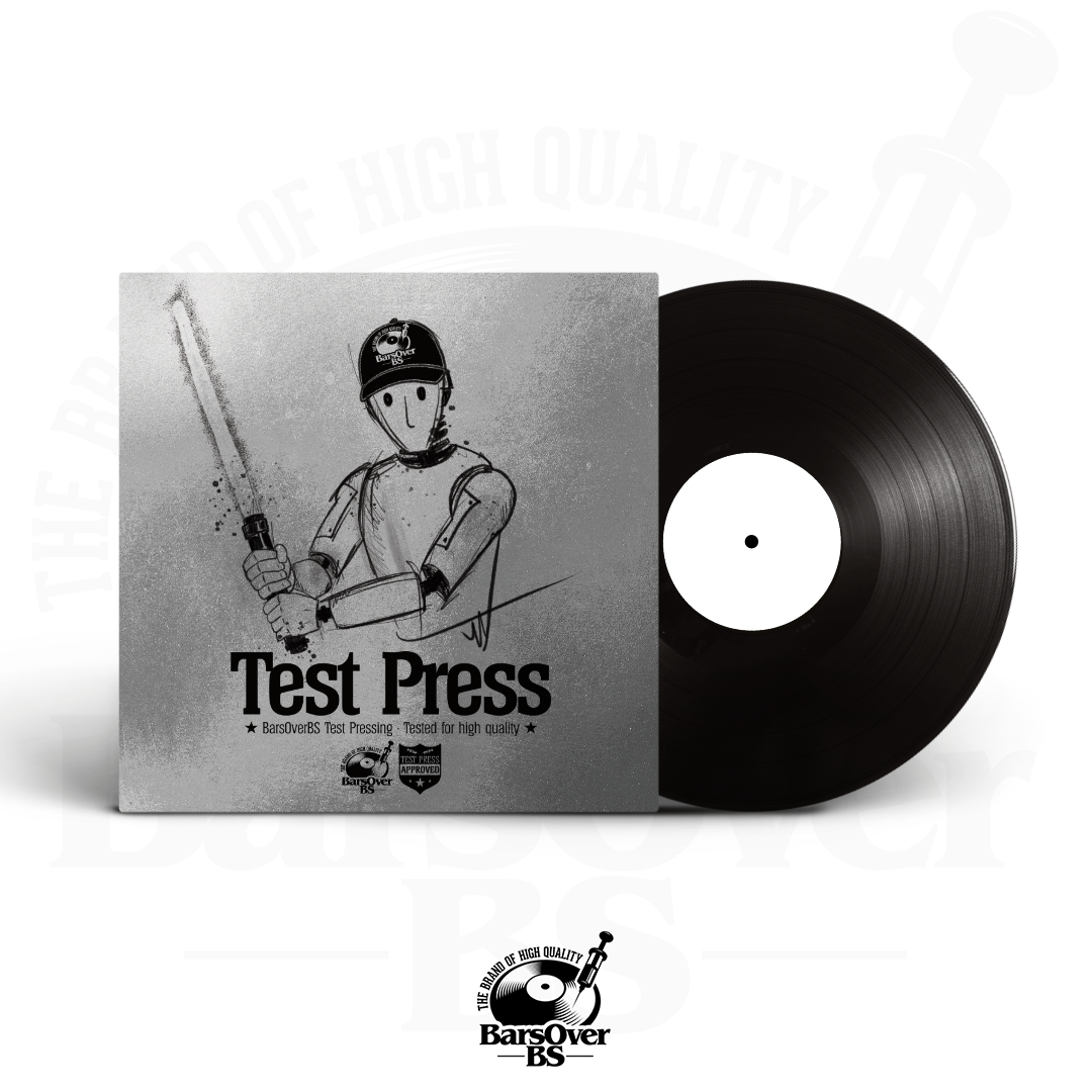 BoriRock - Zing Wars (BarsOverBS Toby The Test Press Guy Vinyl) (Buck 50 Series Vinyl) (Shipped Outside Jacket)(ONE PER PERSON/HOUSEHOLD)