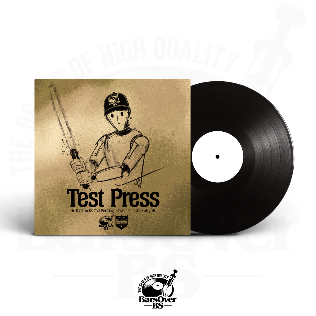 BoriRock - Zing Wars (BarsOverBS Toby The Test Press Guy Vinyl) (Buck 50 Series Vinyl) (Shipped Outside Jacket)(ONE PER PERSON/HOUSEHOLD)
