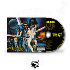 BoriRock - Zing Wars (Alternate Cover) (BarsOverBS Holographic Digipak CD) (Chase The Chase CD's!) (ONE PER PERSON)