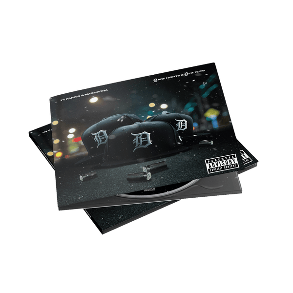 Ty Farris x Machacha - Dark Nights & D Fitted Digipak CD's