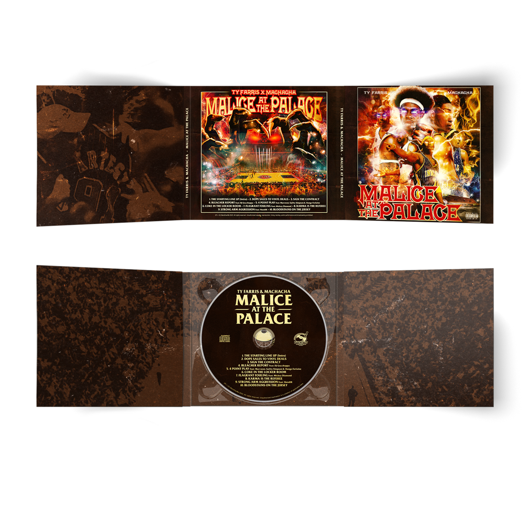Ty Farris x Machacha - Malice At The Palace (Digipak CD With Obi Strip) (Ty Farris Card Included)