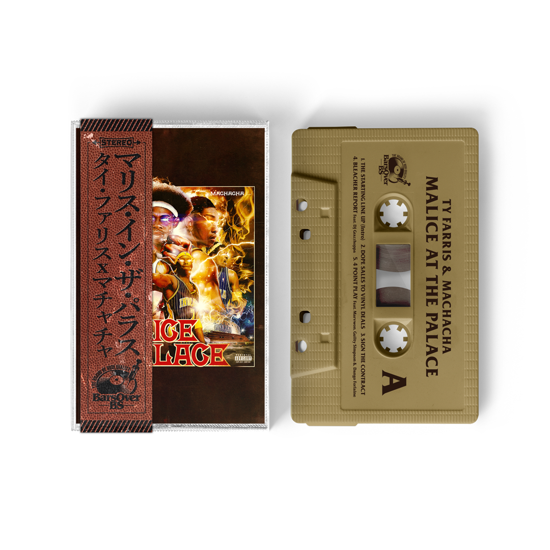 Ty Farris x Machacha - Malice At The Palace (Cassette Tape With Obi Strip) (Ty Farris Card Included)