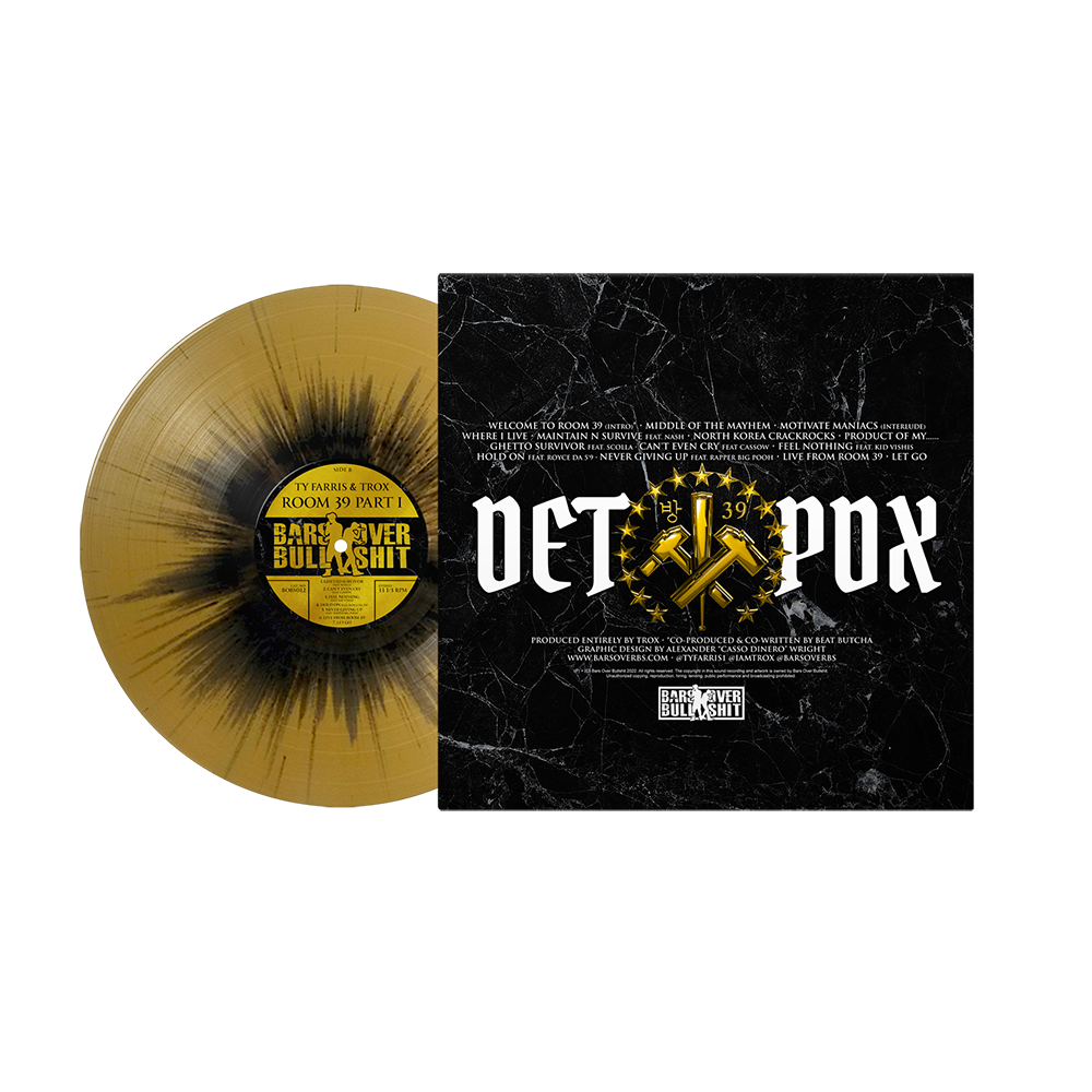 Ty Farris x Trox - "Room 39 Part 1" Gold Splatter Vinyl