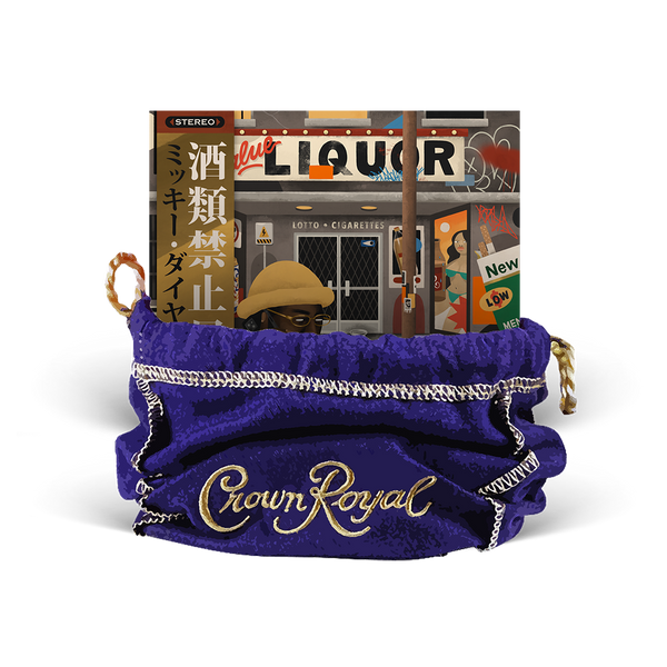 Mickey Diamond - No Liquor Before 12 (Digipak CD With Obi Strip & 8 Page Booklet) + Crown Royal Bag
