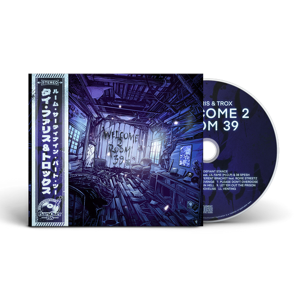 Ty Farris x Trox - Welcome 2 Room 39 (Digipak CD With Obi Strip)