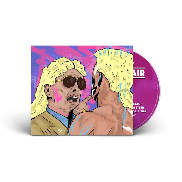 Pro Dillinger x Mickey Diamond - Sting Vs Flair (6 Page Panel Digipak CD)