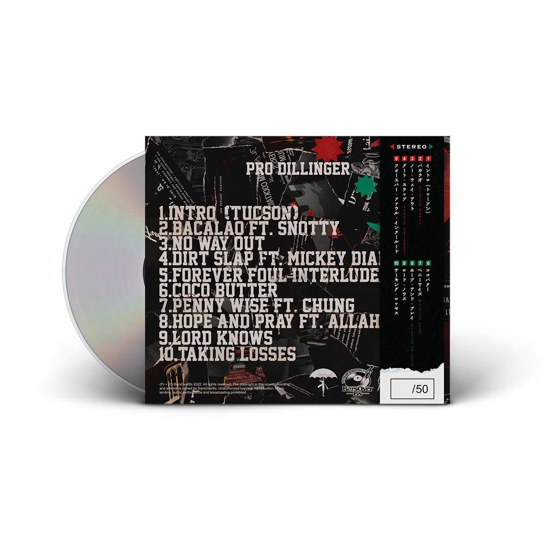 Pro Dillinger – BarsOverBS Records