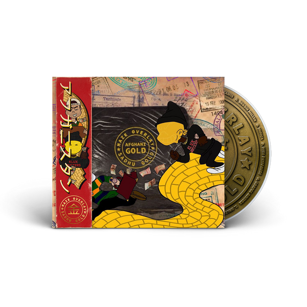 Maze Overlay x Sadhugold - Afghani Gold (Digipak CD With Obi Strip) (Bonus Track Feat. Roc Marci Produced By WahrSeason)