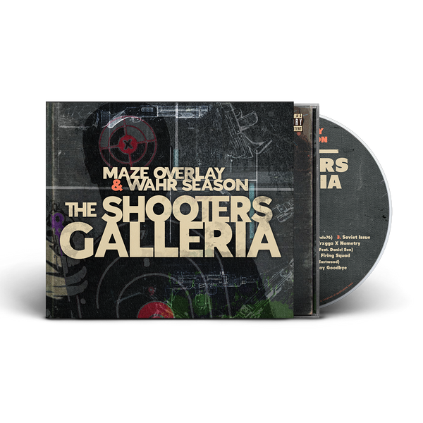 Maze Overlay x Wahr Season - Shooters Galleria (Jewel Case CD With O-Card)