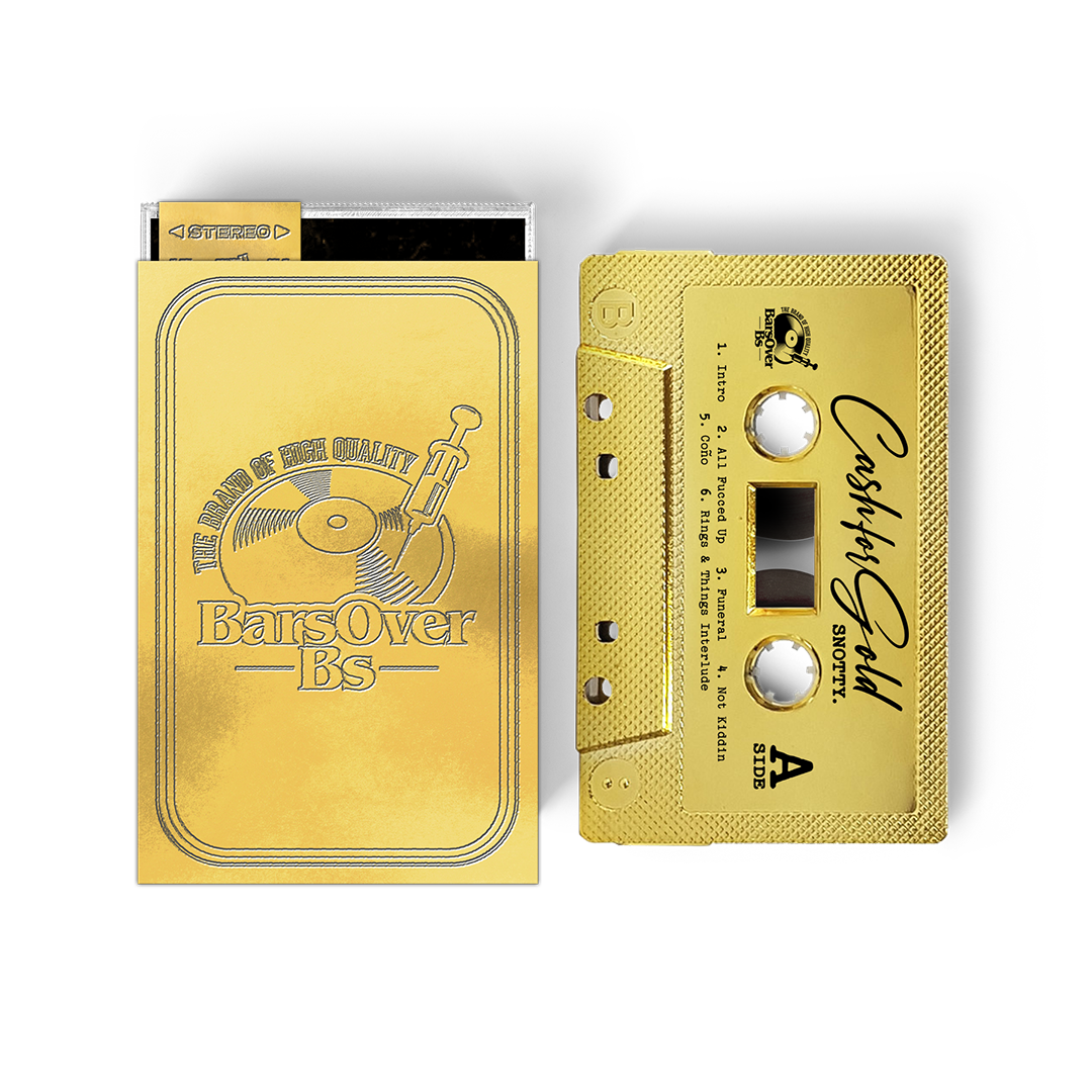 Snotty - Cash For Gold (Gold BarsOverBs Cassette Tape With Obi Strip)