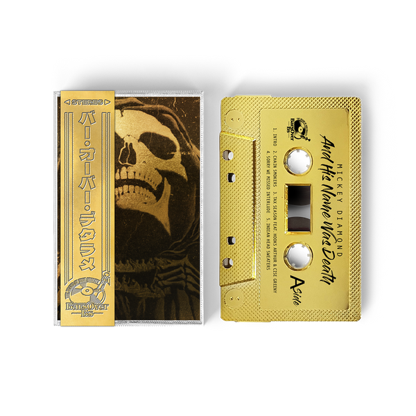 Mickey Diamond - And His Name Is Death (Cassette Tape With Obi Strip) (Gold BarsOverBs) ONE PER CUSTOMER