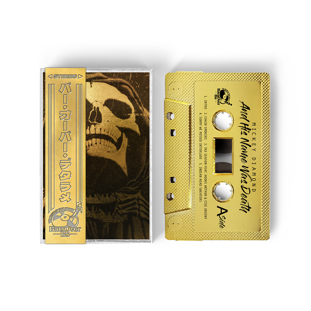 Mickey Diamond - And His Name Is Death (Cassette Tape With Obi Strip) (Gold BarsOverBs) ONE PER CUSTOMER