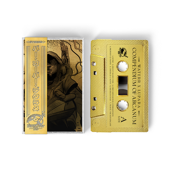 WateRR x Lupara - Compendium Of Arcarum (BarsOverBS Gold Cassette Tape With Obi Strip)(One Per Customer)