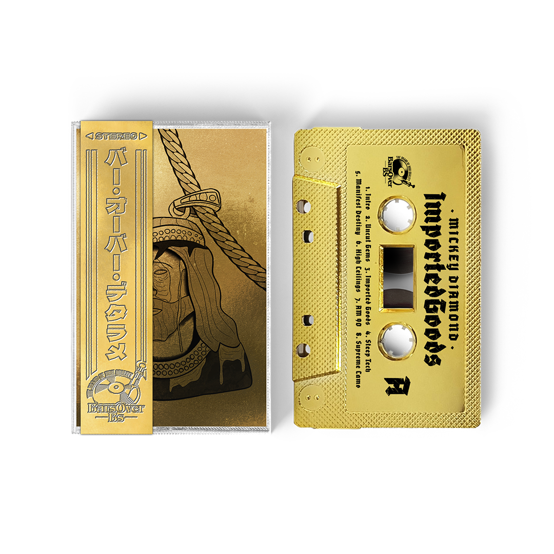 Mickey Diamond - Imported Goods Re Issue (GOLD BarsOverBS Cassette Tape With Obi Strip) (ONE PER CUSTOMER)