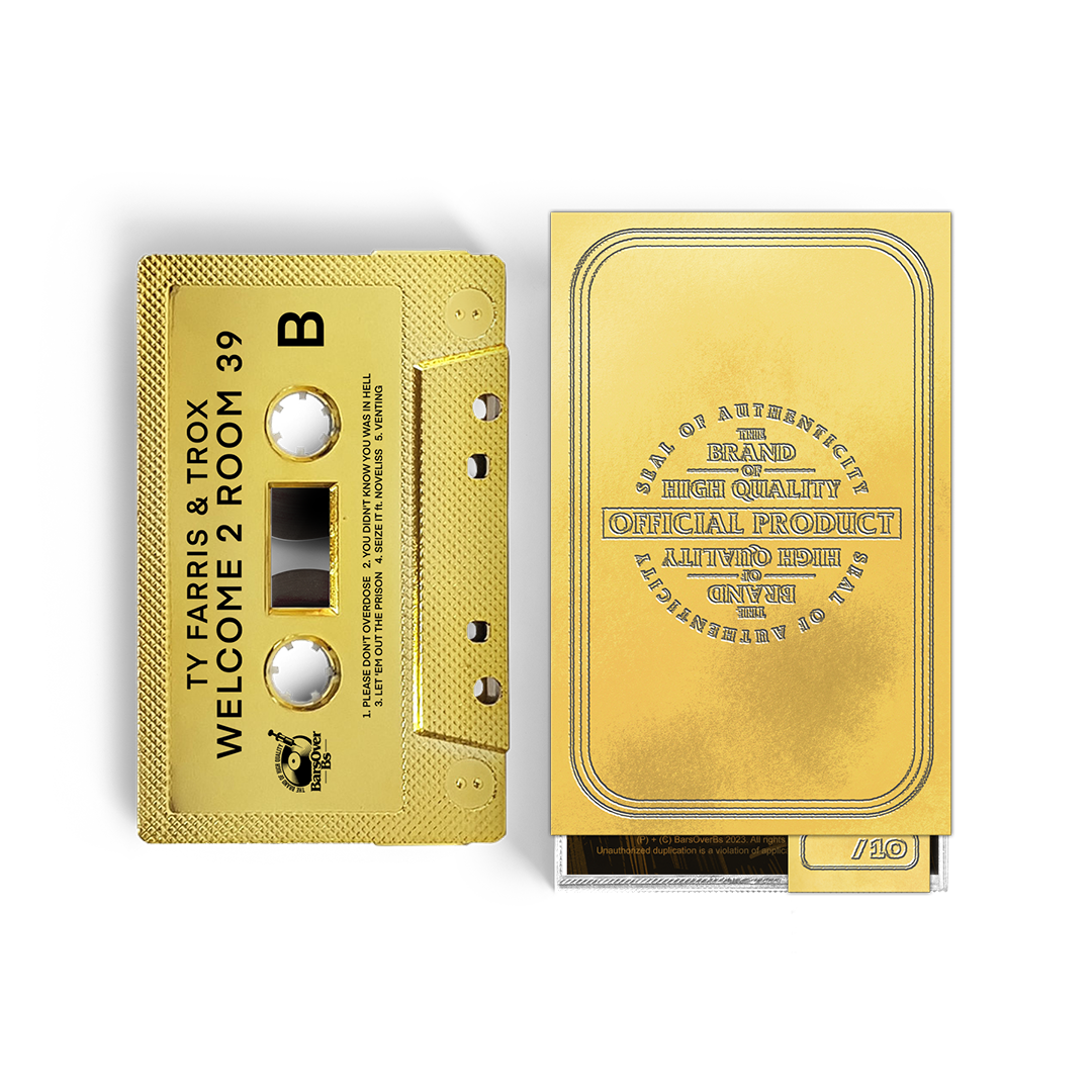 Ty Farris x Trox - Welcome 2 Room 39 (Cassette Tape With Obi Strip)