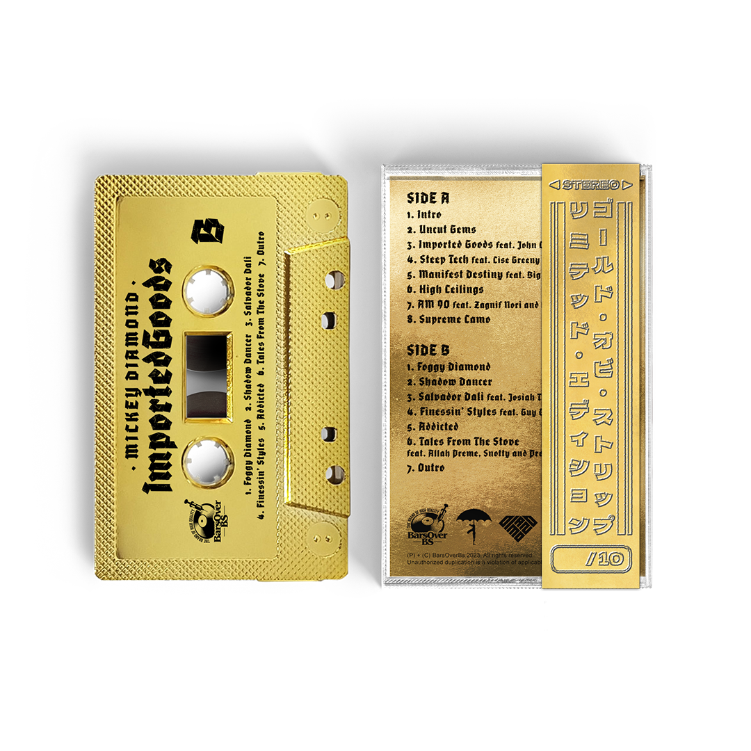 Mickey Diamond - Imported Goods Re Issue (GOLD BarsOverBS Cassette Tape With Obi Strip) (ONE PER CUSTOMER)