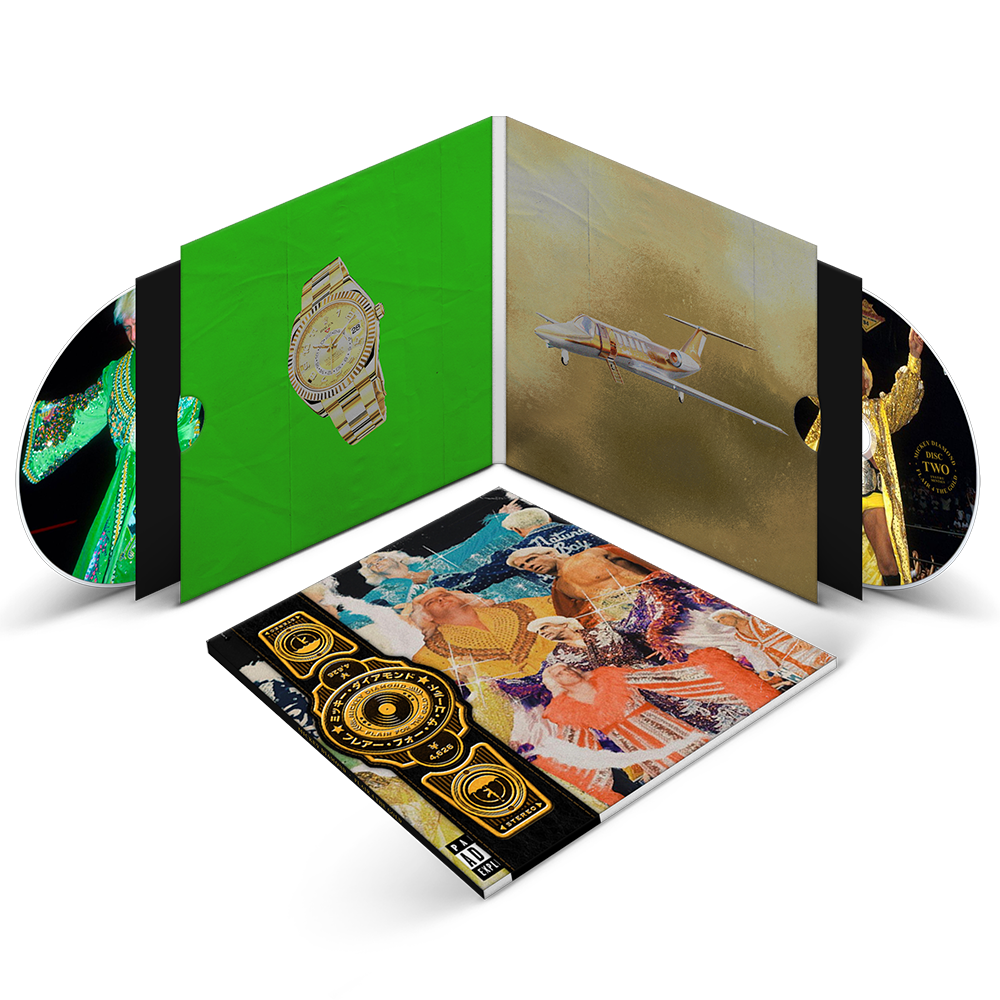 Mickey Diamond "Flair For The Gold" Double Disc With Instrumentals & Obi Strip