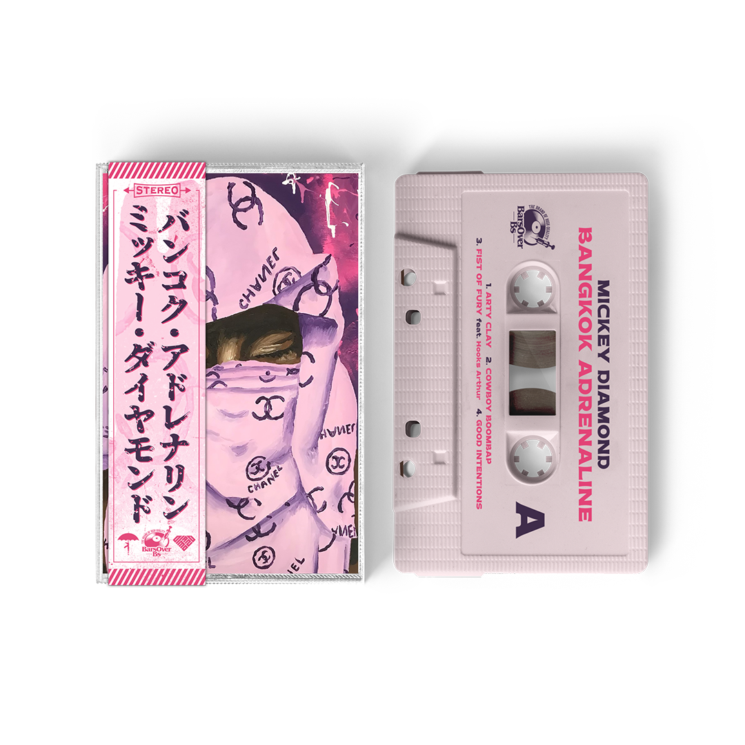 Mickey Diamond - Bangkok Adrenaline Cassette Tape With Obi Strip