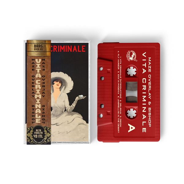 Maze Overlay - Vita Criminale Cassette Tape With Cigar Obi Strip