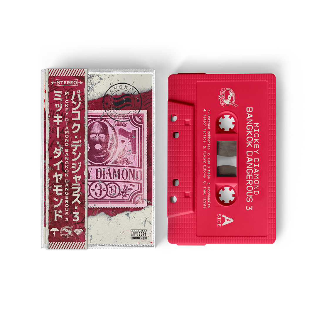 Mickey Diamond - Bangkok Dangerous 3 Cassette Tape With Obi Strip