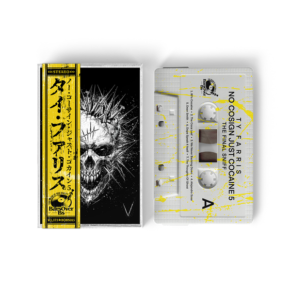 Ty Farris - No Cosign Just Cocaine 5 (Cassette Tape With Obi Strip) (Splatter Edition)