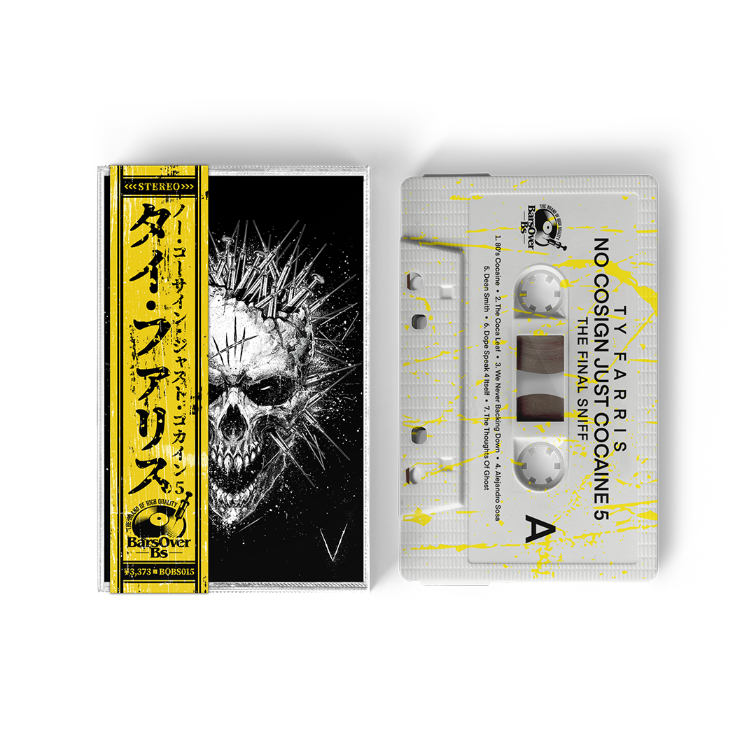 Ty Farris - No Cosign Just Cocaine 5 (Cassette Tape With Obi Strip) (Splatter Edition)