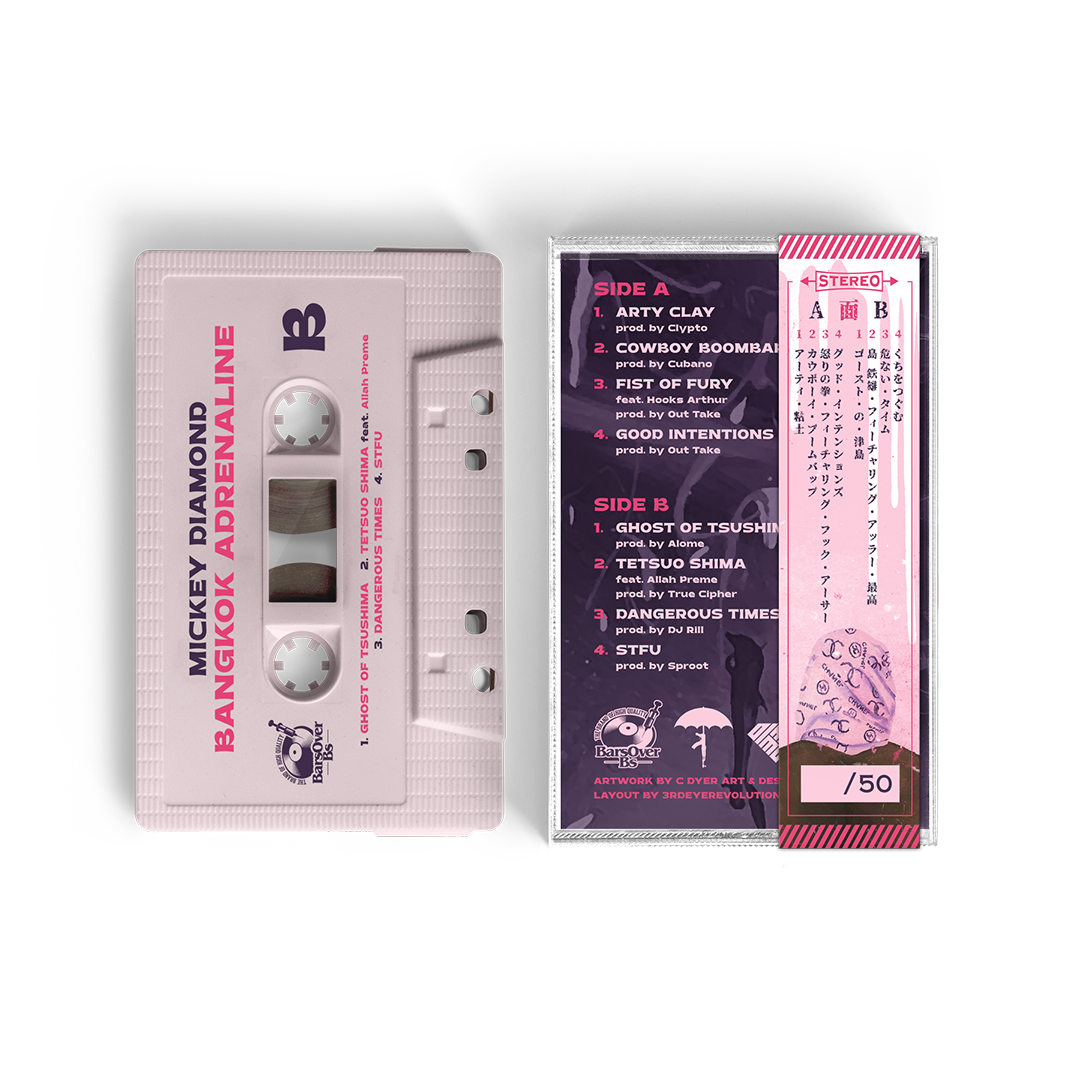 Mickey Diamond - Bangkok Adrenaline Cassette Tape With Obi Strip