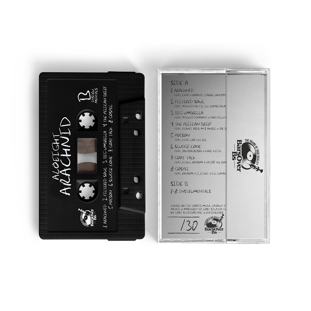 Aloeight - Arachnid (Cassette Tapes) (Comes With Instrumentals!)