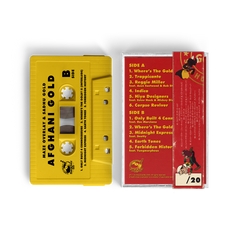 Maze Overlay x Sadhugold - Afghani Gold (Cassette Tape With Obi Strip) (Bonus Track Feat. Roc Marci Produced By WahrSeason)