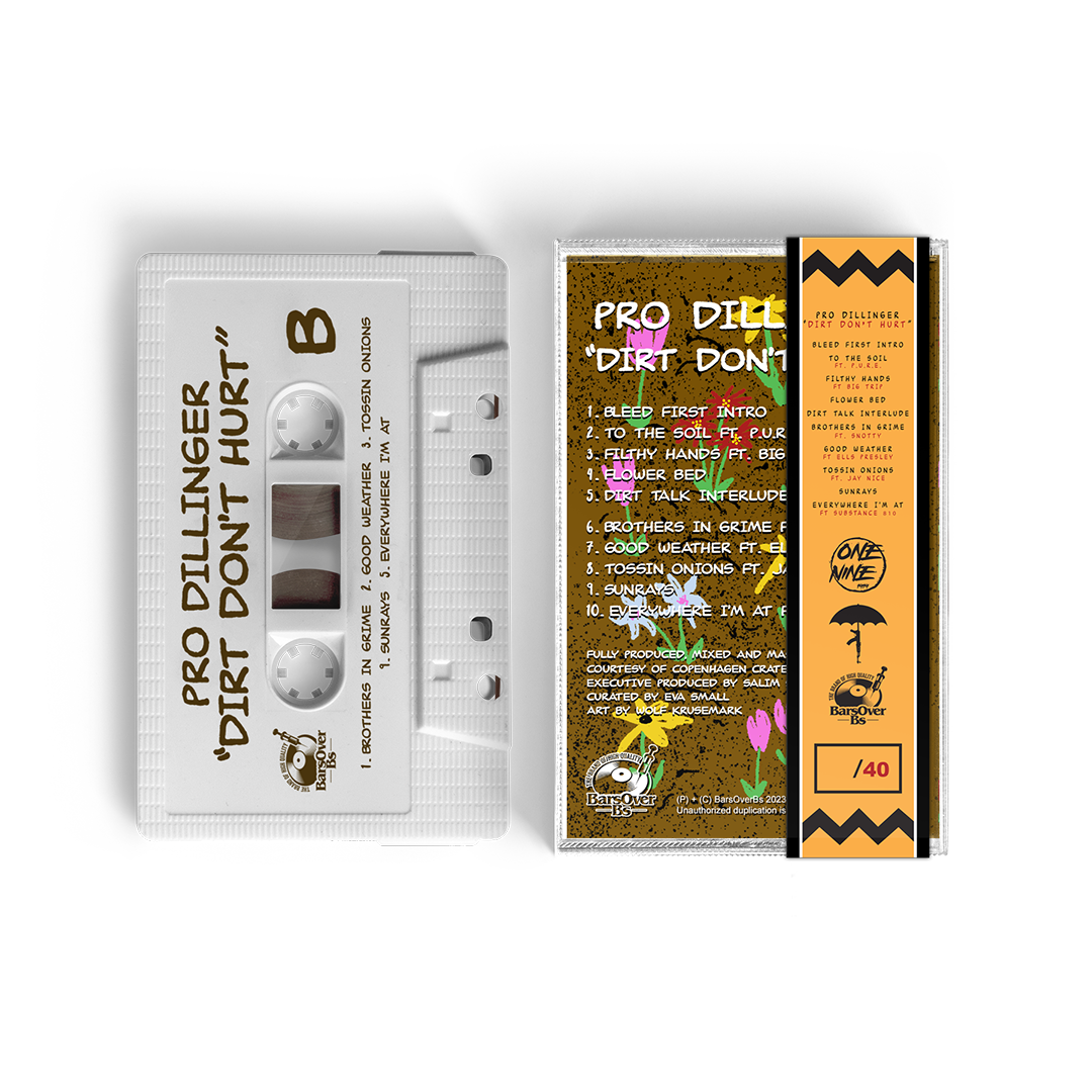 Pro Dillinger x Machacha - Dirt Dont Hurt (Cassette Tape With Obi Strips)