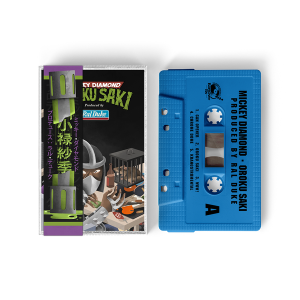 Mickey Diamond x Ral Duke - Oroku Saki Cassette Tape + Obi Strip (Leonardo Edition)