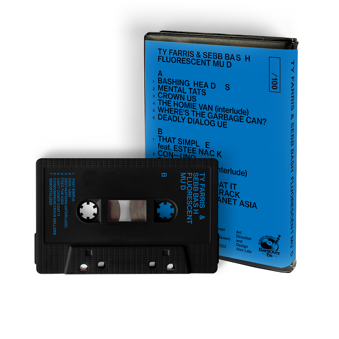 Ty Farris x Sebb Bash - Fluorescent Mud "Cassette Tape In VHS Case"