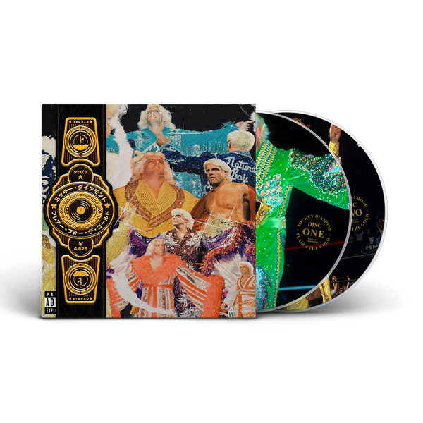 Mickey Diamond "Flair For The Gold" Double Disc With Instrumentals & Obi Strip