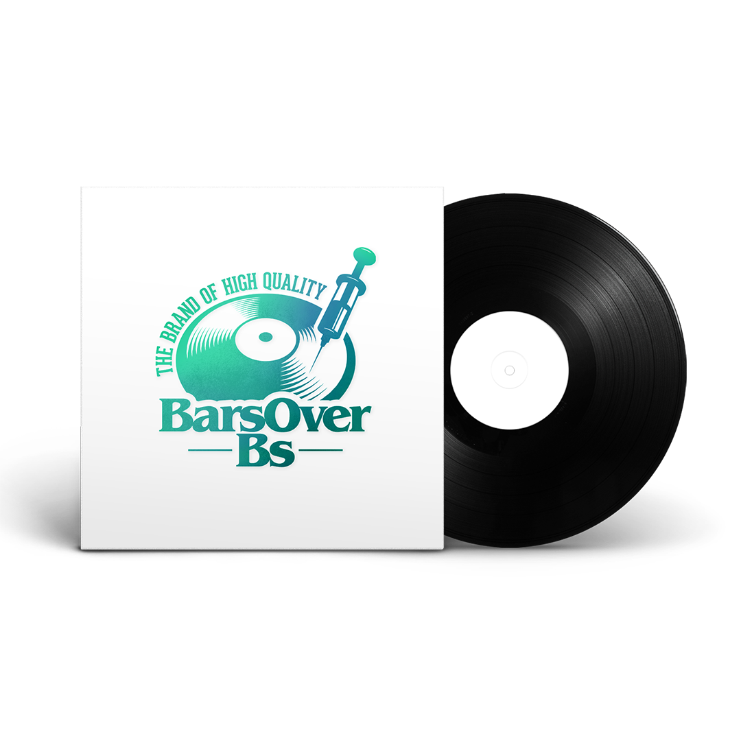 Ty Farris - No Cosign Just Cocaine 5 Test Press Autographed (BarsOverBs Reflective Logo) (ONE PER PERSON)