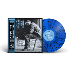 Ty Farris - No Cosign Just Cocaine 1 Repress OG COVER Obi Strip Edition (Blue & Black Splatter)(Artist Copy)