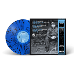 Ty Farris - No Cosign Just Cocaine 1 Repress OG COVER Obi Strip Edition (Blue & Black Splatter)(Artist Copy)